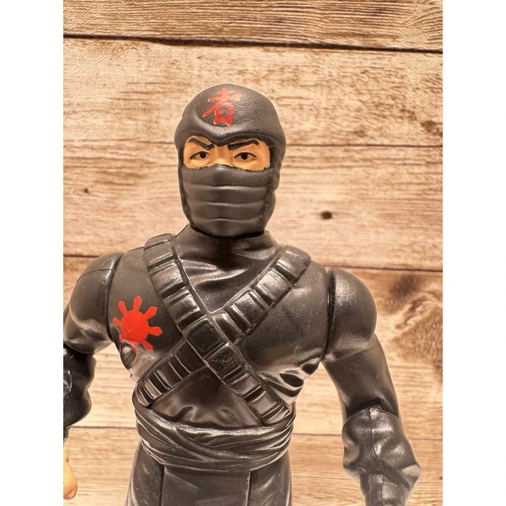 Vintage Chuck Norris Karate Kommandos Black Ninja Warrior 1986 Action Figure